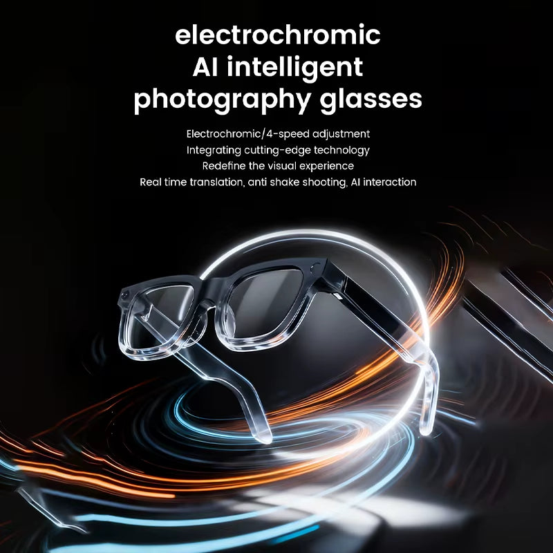 Revolutionary 2026 Smart Glasses with HD Photo and Video, AI Translation, Bluetooth Connectivity, and Touch Control for Effortless Communication and Entertainment